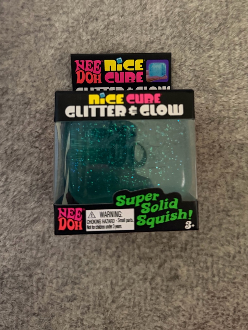 Needoh Nice Cube Glitter & Glow